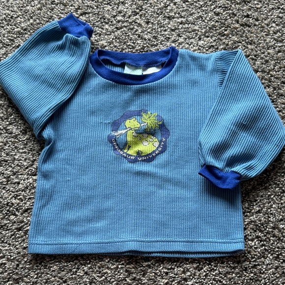 Circo Blue Dinosaur Pajama Top - Picture 1 of 9